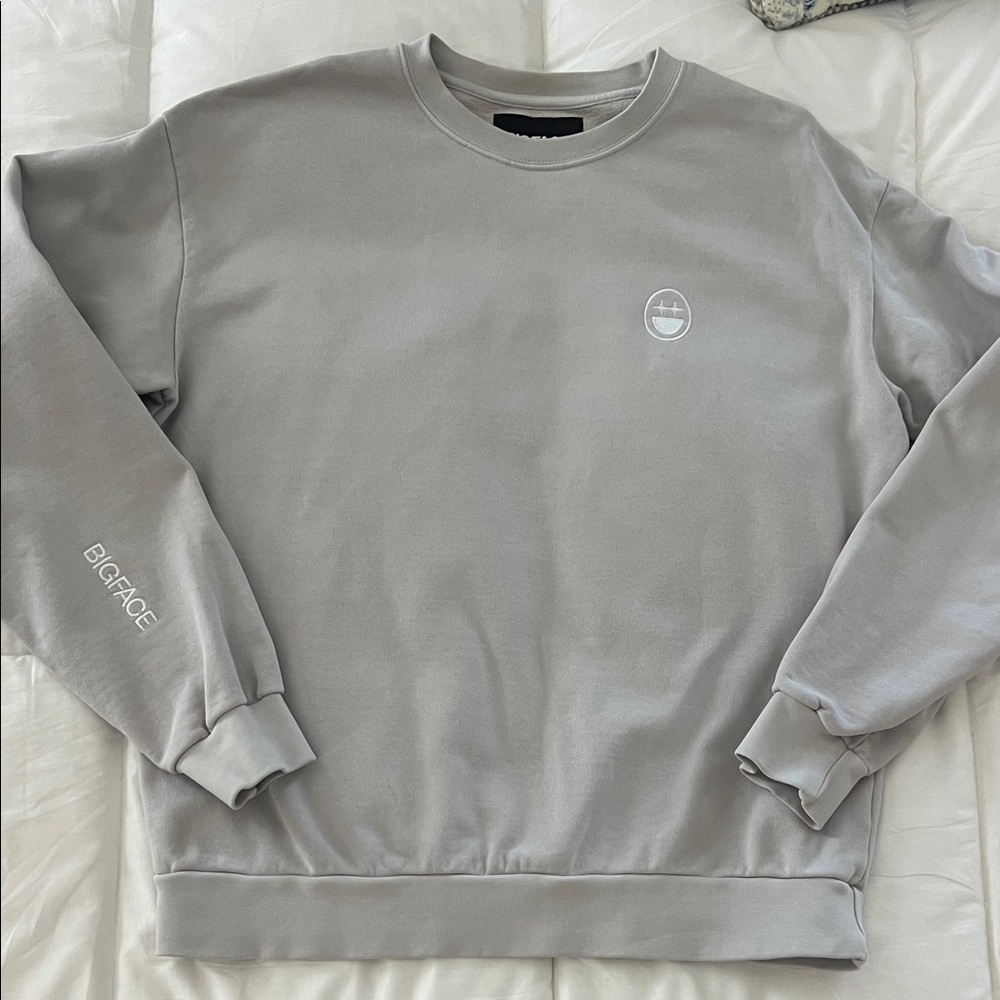 BIGFACE Jimmy Butler Gray Men's Sweater XL